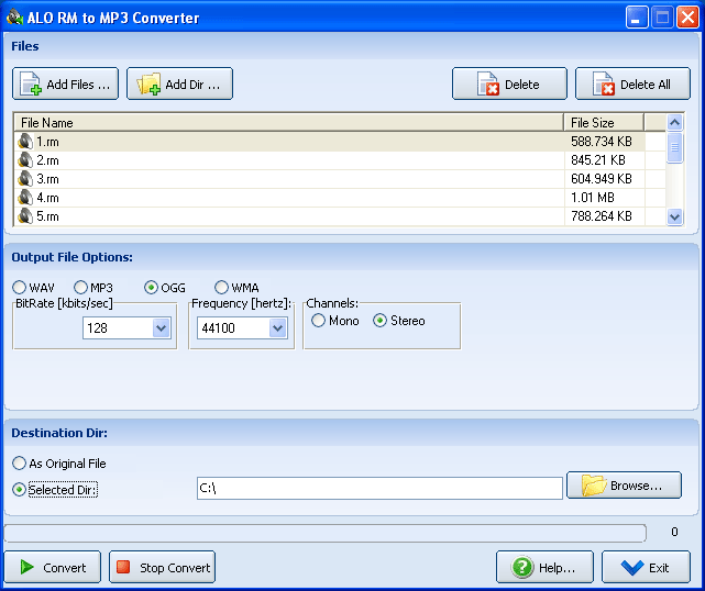 ALO RM MP3 Converter