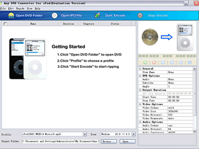 DVD Converter for iPod