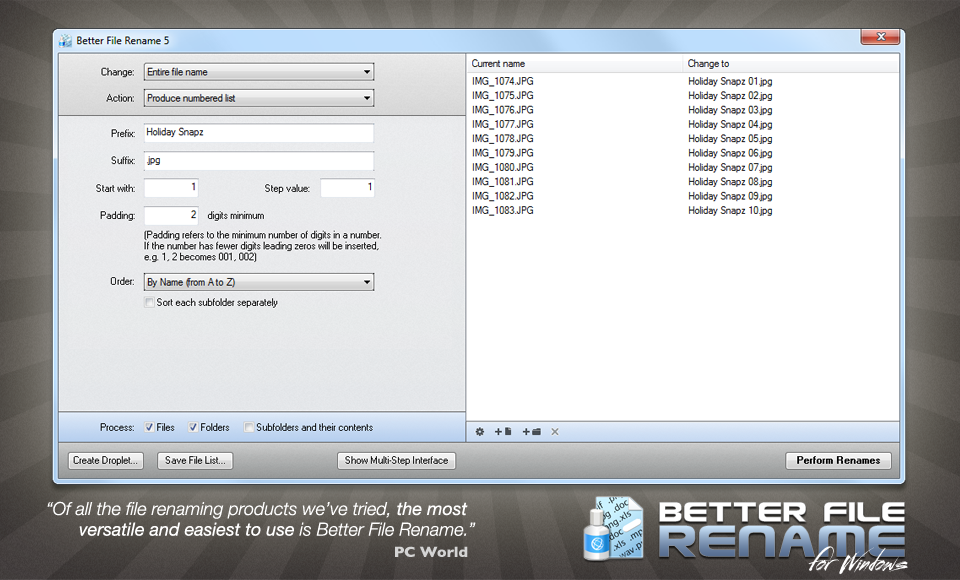 Better File Rename