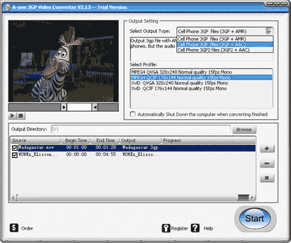 Aone 3GP Video Converter