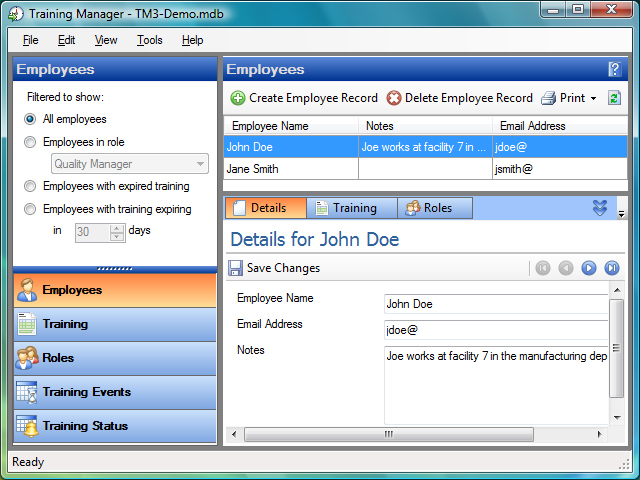 Trainiing Manager 3