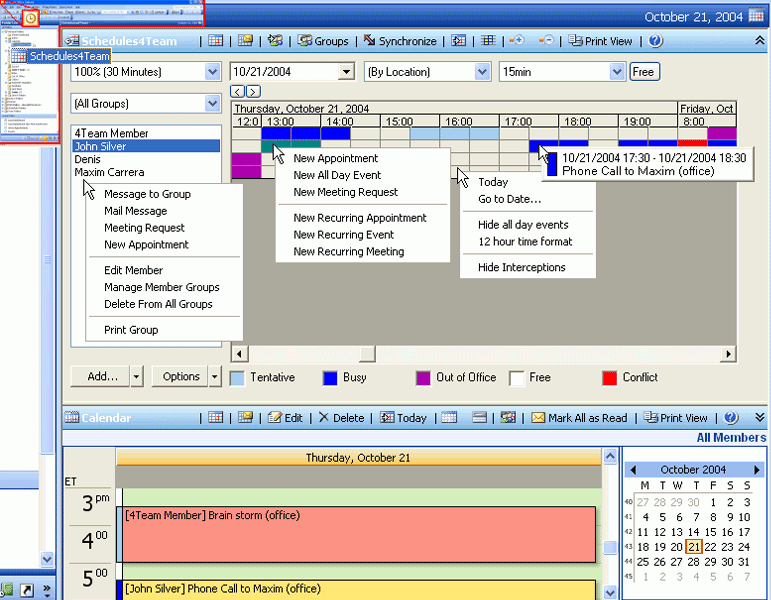 Schedules4Team