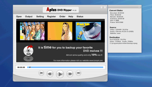 Aplus DVD Video Ripper