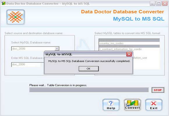 Migrate MYSQL Database to MS SQL