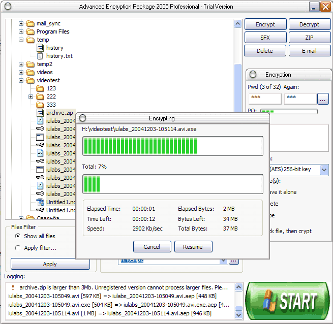 Advanced Encryption Package 2008 Professional