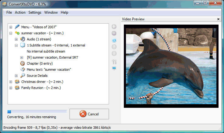 Convert X to DVD