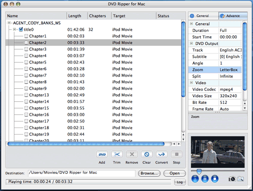 DVD Video Ripper for Mac