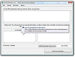 Check if URL Exists/Domain Exists, check multiple 