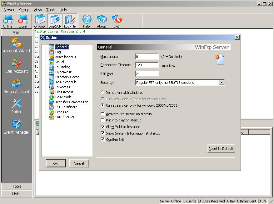 WinFtp Server Corporate