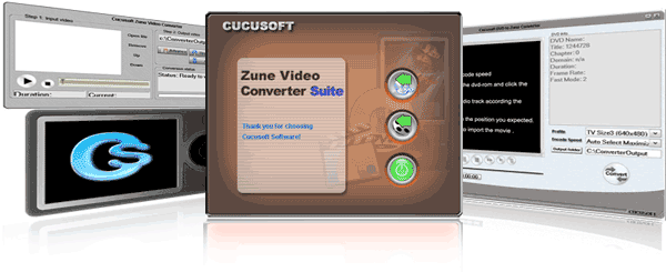 Zune Video Converter + DVD to Zune Suite