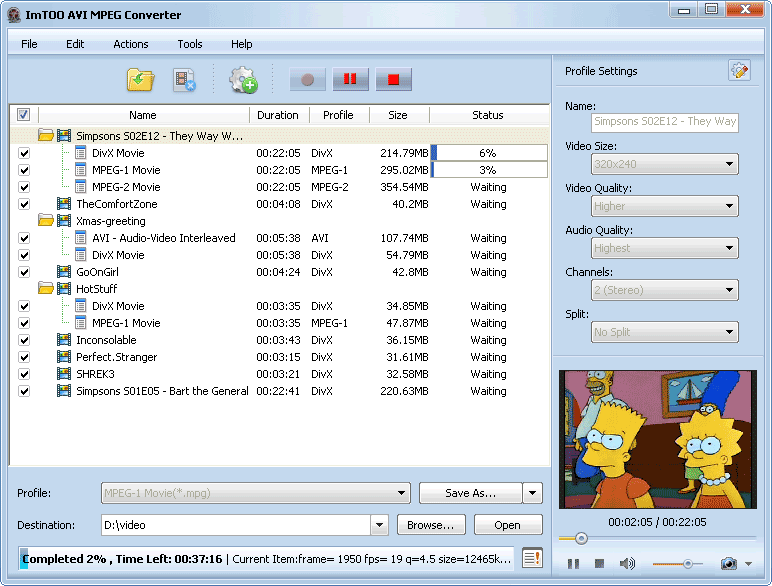 AVI MPG Converter