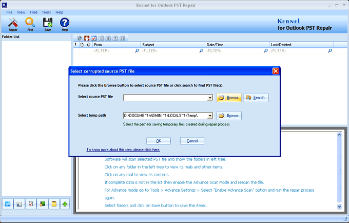 Outlook PST Recovery