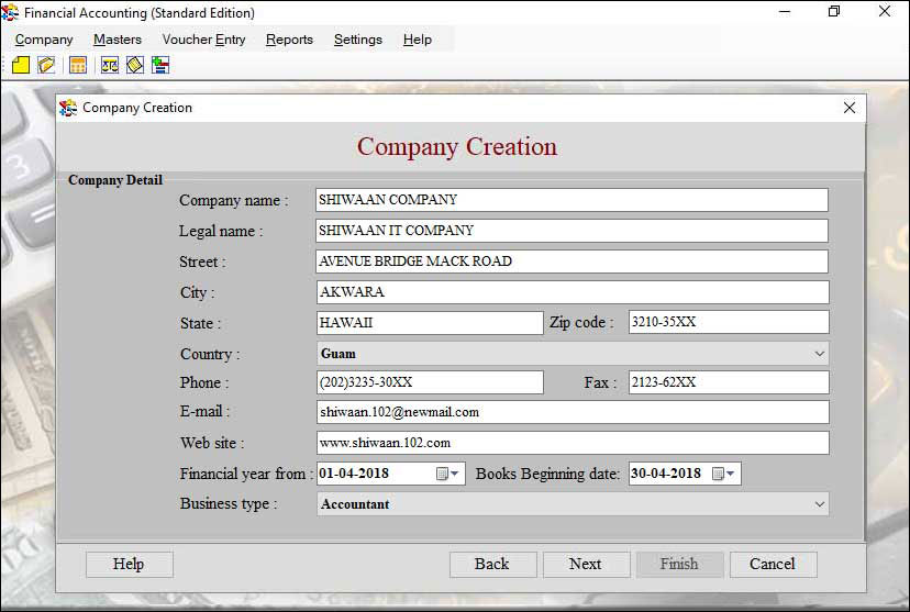 Professional Accounting Software