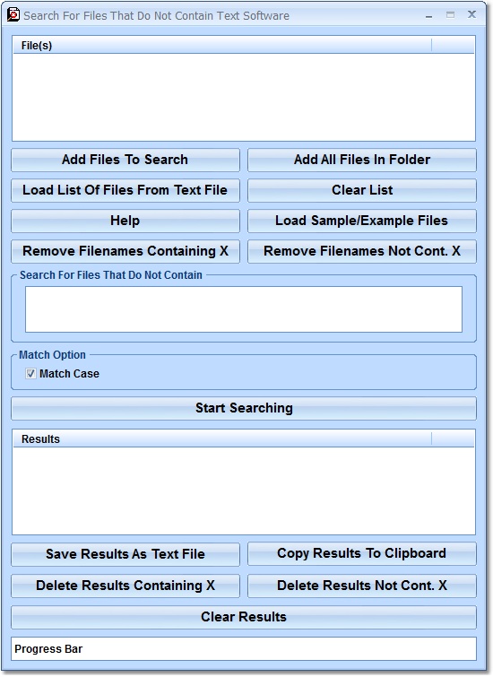 Search For Files That Do Not Contain Text Software