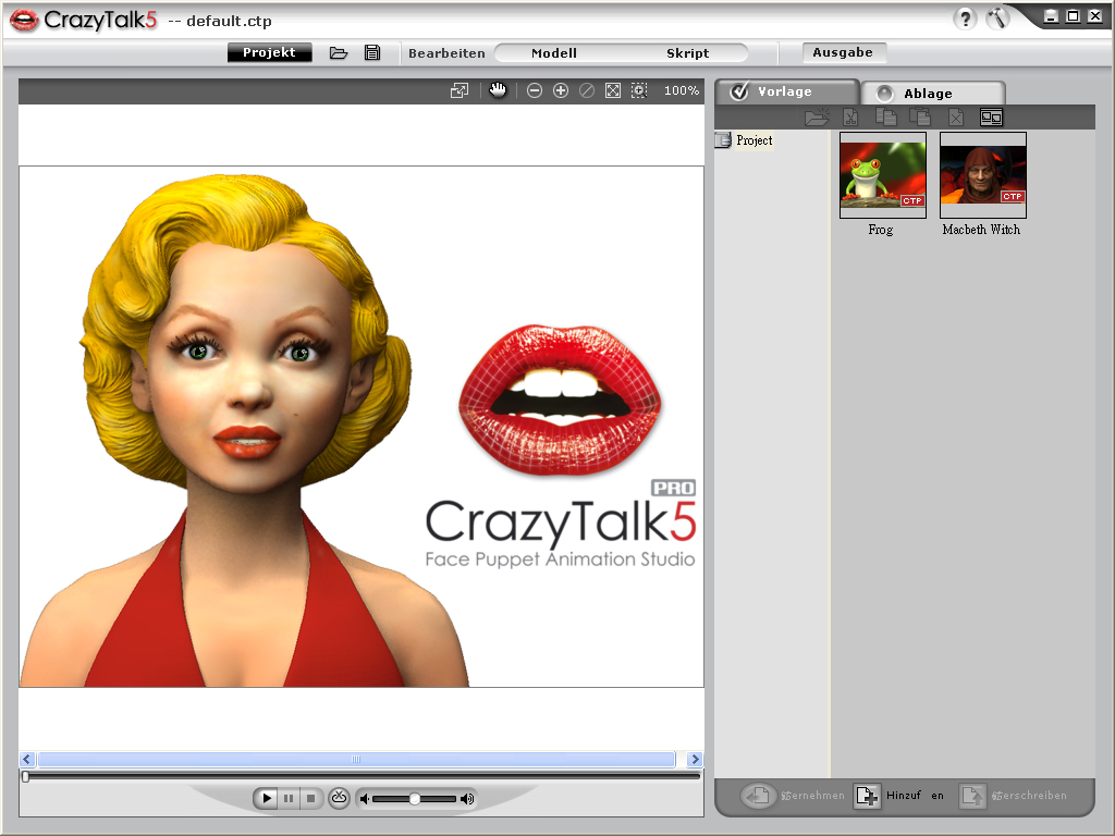 Reallusion CrazyTalk PRO(German)