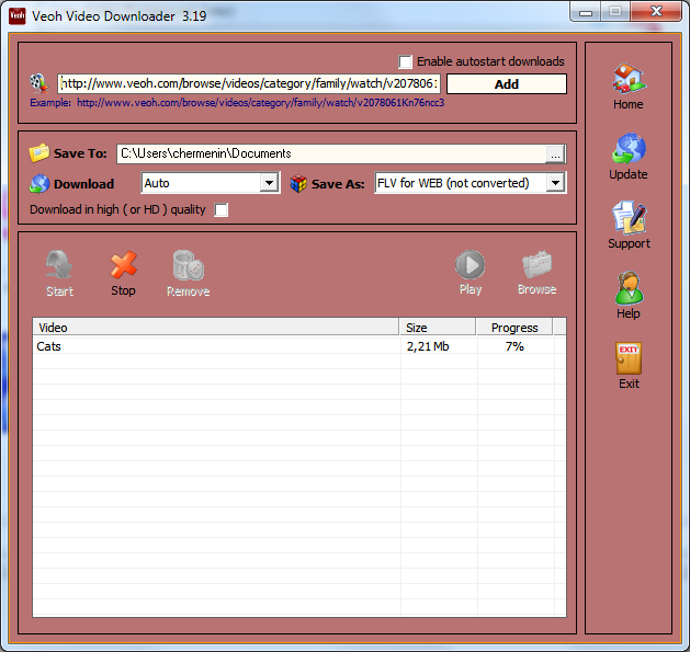 Veoh  Video Downloader
