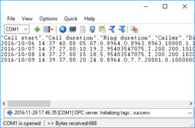 Advanced PBX Data Logger