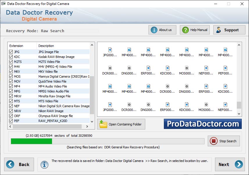 Sony Handycam Photo Recovery