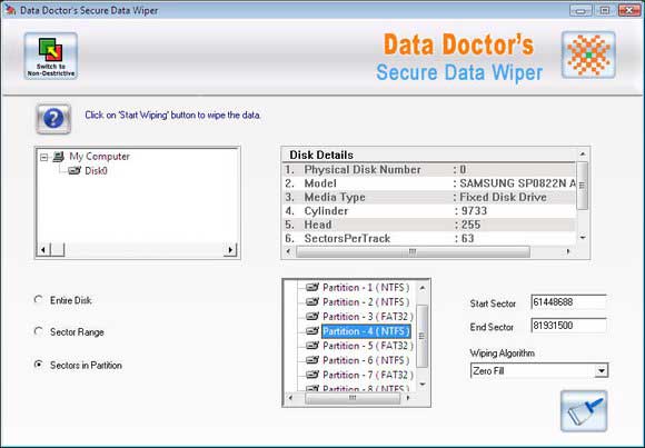 Data Wiper Software