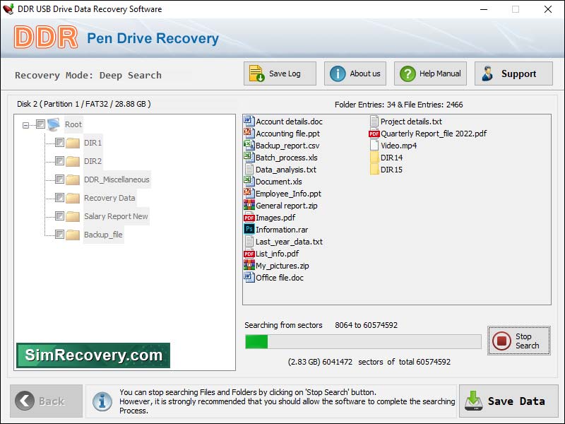 Pen Drive Files Restoration Tool