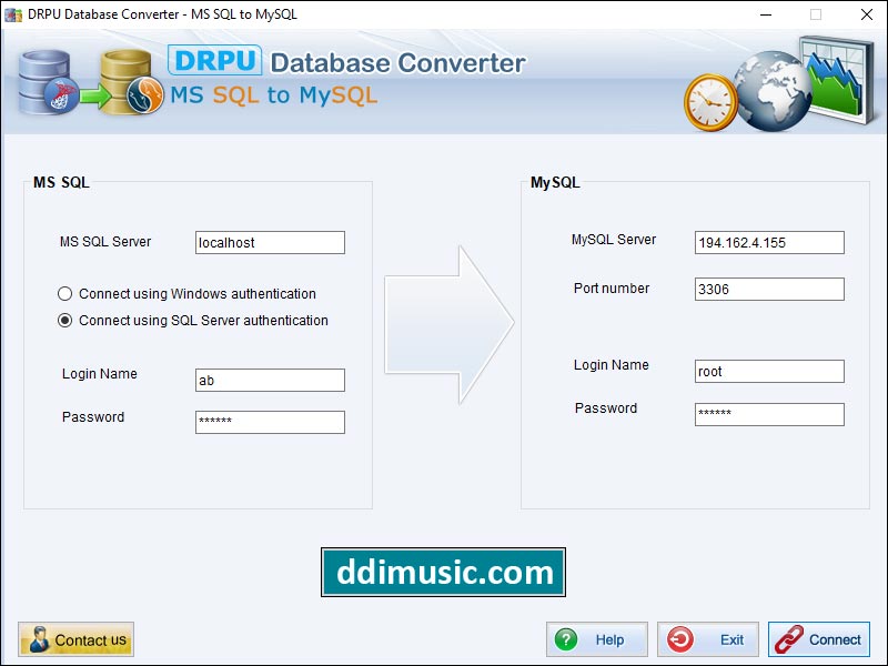 Migrate MSSQL To MySQL