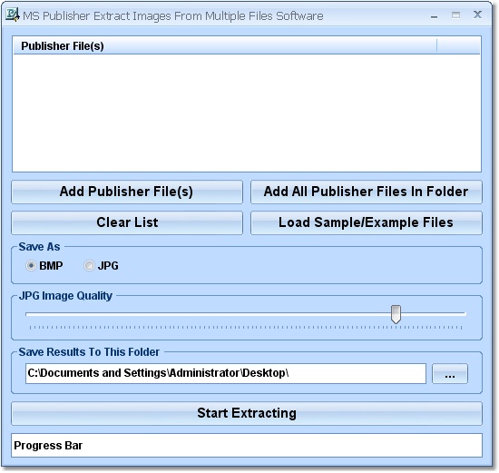 MS Publisher Extract Images From Files Software