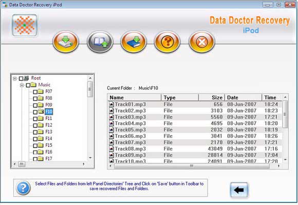 Data Doctor Recovery iPod