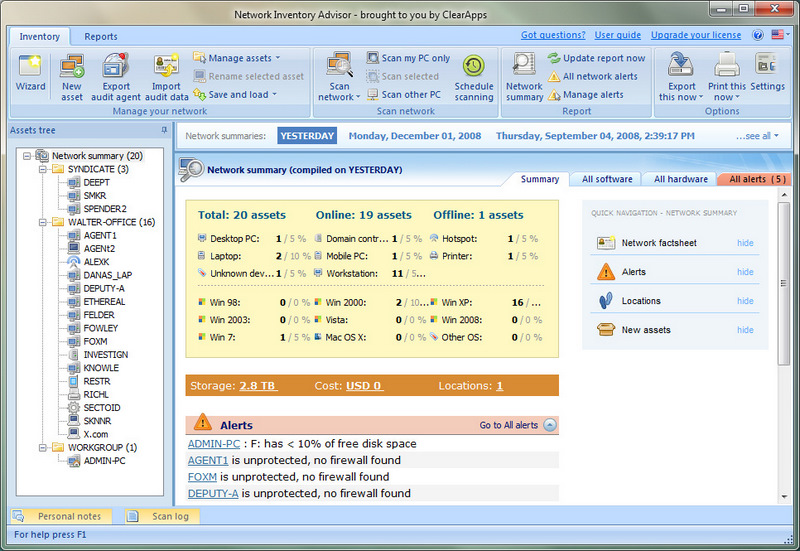 PC Inventory Advisor
