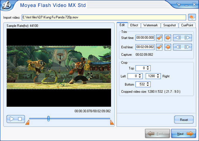 Flash Video MX Std