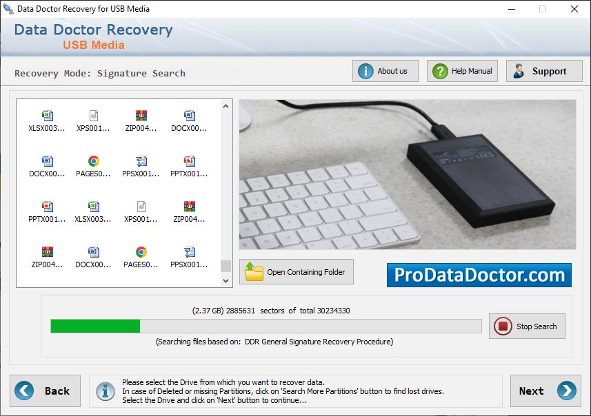 Removable Media Restoration Tool