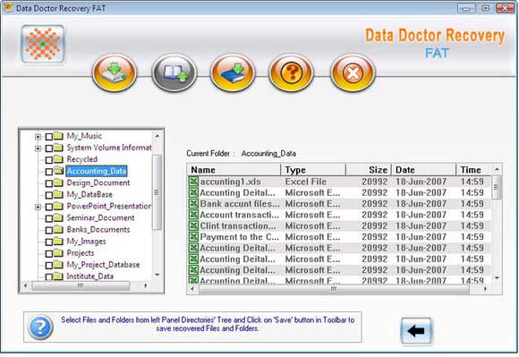 Windows FAT Data Rescue Software