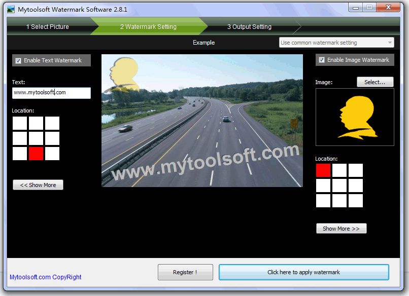 Mytoolsoft Batch WaterMark