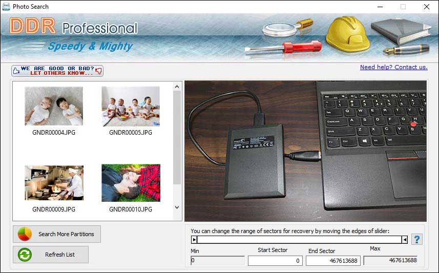 Windows FAT NTFS Partition Recovery