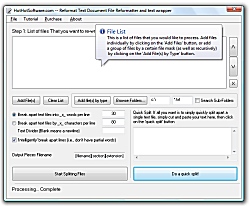 Reformat Text Document File Reformatter and text w