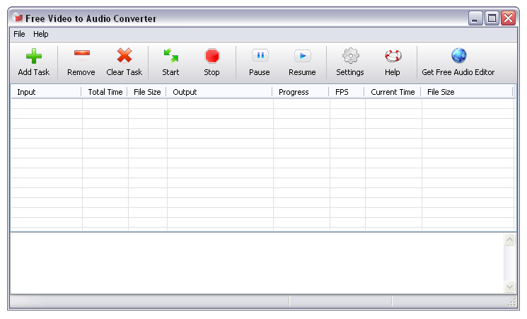 Free Video To Audio Converter 2009