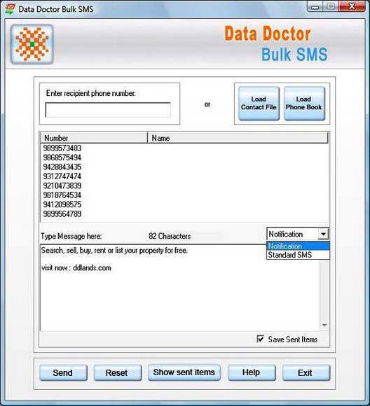 PDA to Mobile Bulk SMS