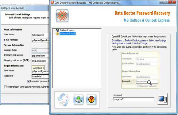 Recover Lost Outlook Password