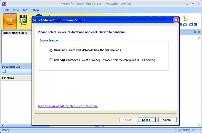 SharePoint Recovery