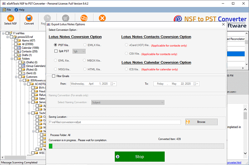 Lotus Notes to Outlook Conversion