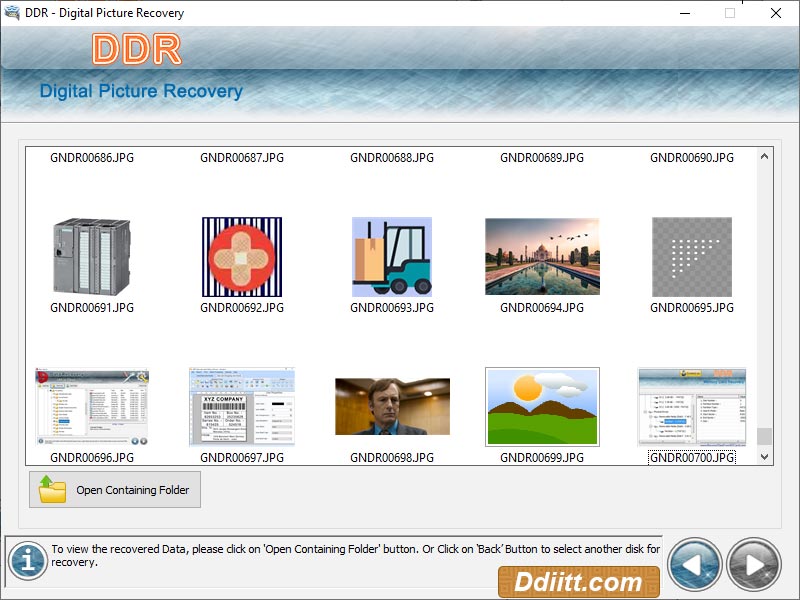 Image Recovery