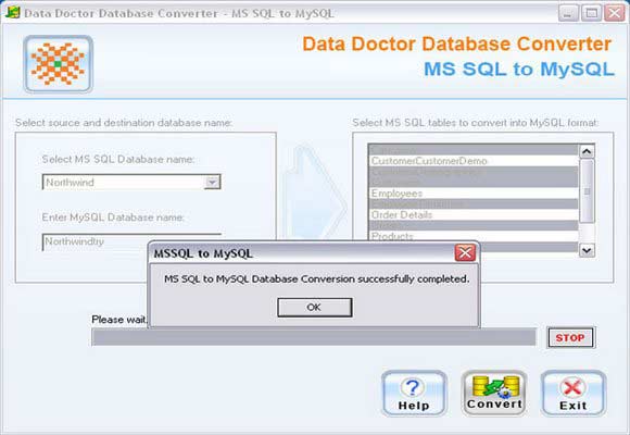 Migrate MSSQL MySQL