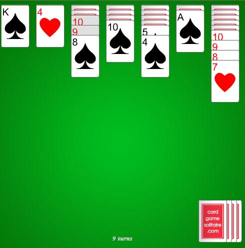 2-suit Spiderette Solitaire