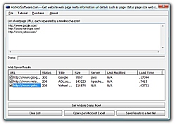 Get website web page meta information url details 