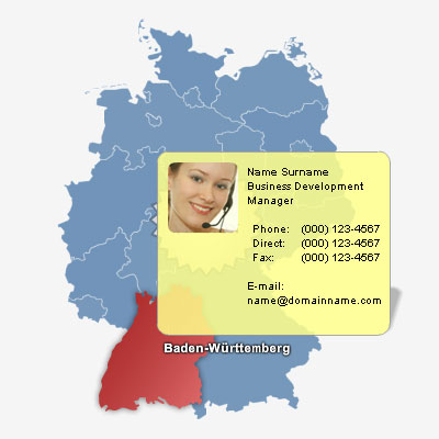 Germany Map Locator