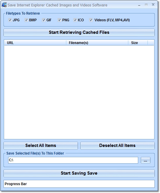 Save Internet Explorer Cached Images and Videos So