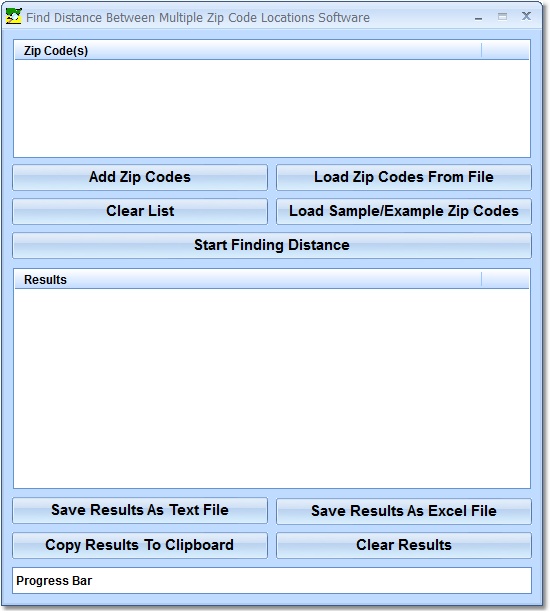 Find Distance Between Multiple Zip Code Locations 