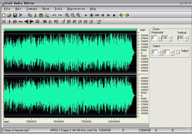Cool Audio Editor - Mp3 File Editor