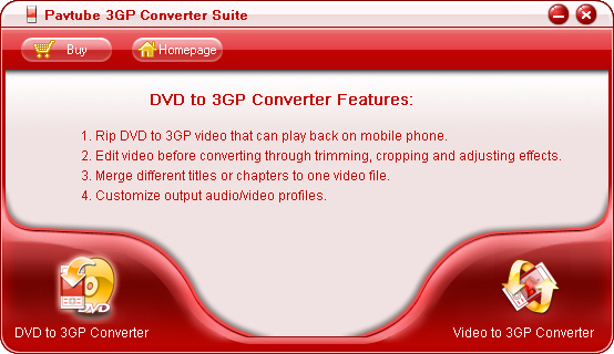Pavtube 3GP Converter Suite