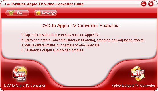 Pavtube Apple TV Converter Suite