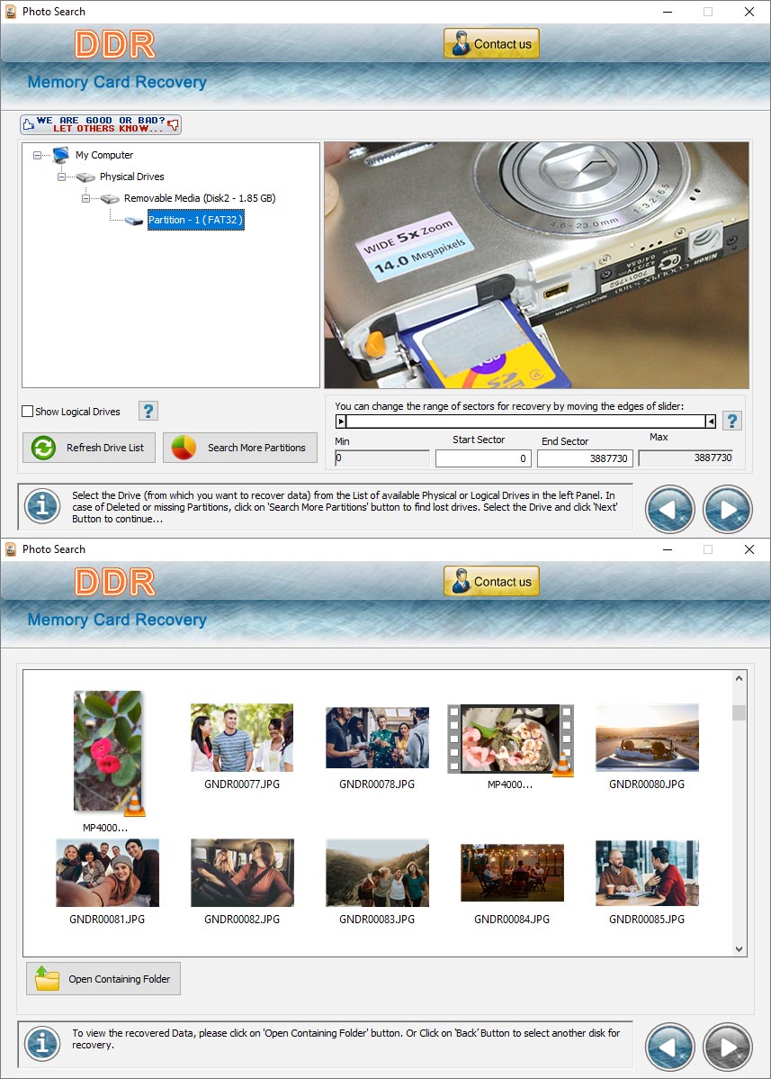 Recover Compact Flash Data